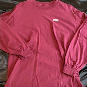 long sleeve: Vans
